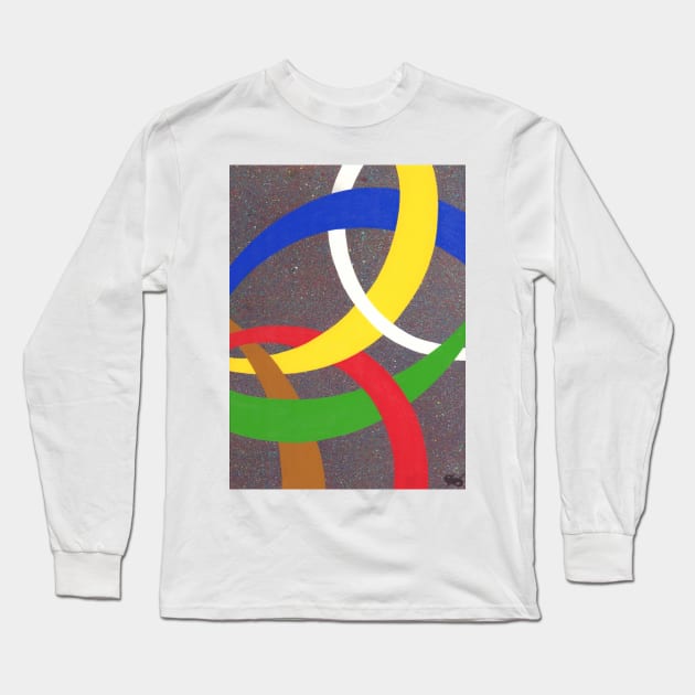 Around The Bend I Long Sleeve T-Shirt by jamesknightsart